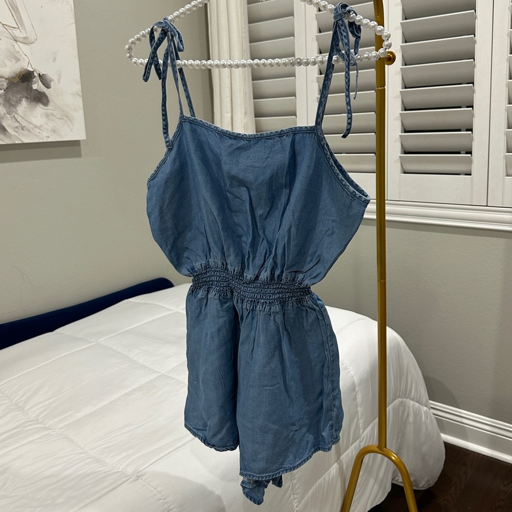 Super Cute Blue Cover-Up Romper !